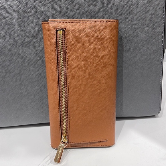 MICHAEL KORS JET SET TRAVEL LARGE TRIFOLD WALLET LUGGAGE COLOR - Picture 5 of 16